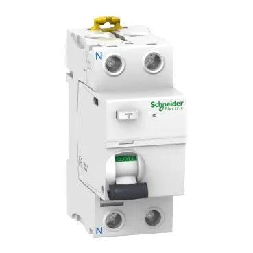 Schneider 2 Pole Residual Current Circuit Breaker 30mA-300mA